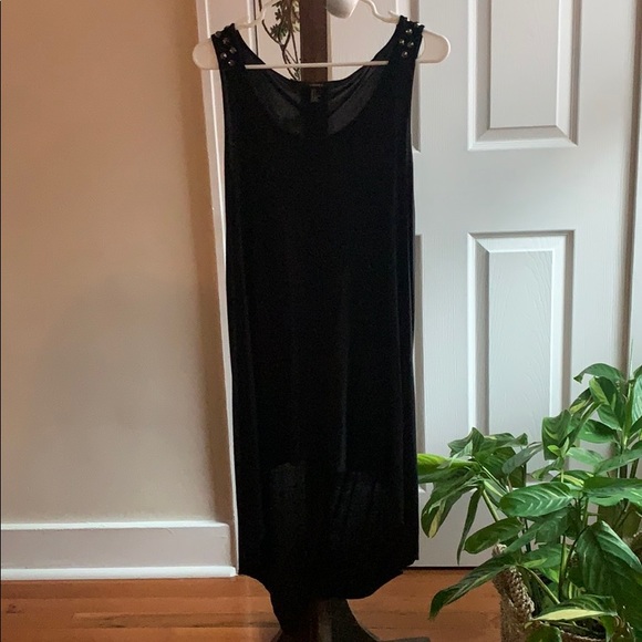 F21 High Low Tank Dress with Studded Detail - Picture 2 of 6